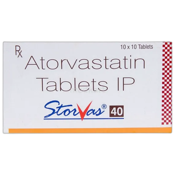 storvas 40mg tablet 10's